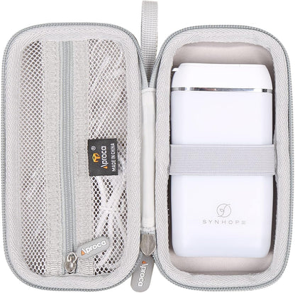 SYNHOPE water flosser securely stored in a portable travel case. Designed for protection and convenience during travel or daily use.